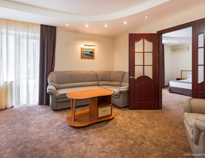 Семейный Комфортный 2-местный 2-комнатный корп.Ривьера - Санаторий «Красная Талка»